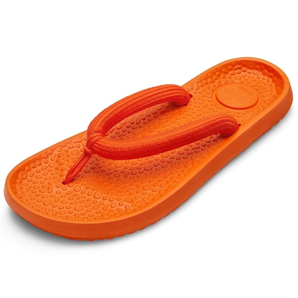 Allbirds Unisex Sugar Zeffer 2 Flip Flops Buoyant Orange - M10/W12 - New In Bag